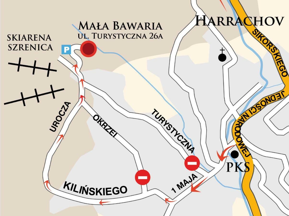 Gosciniec Mala Bawaria Hotell Szklarska Poręba Eksteriør bilde